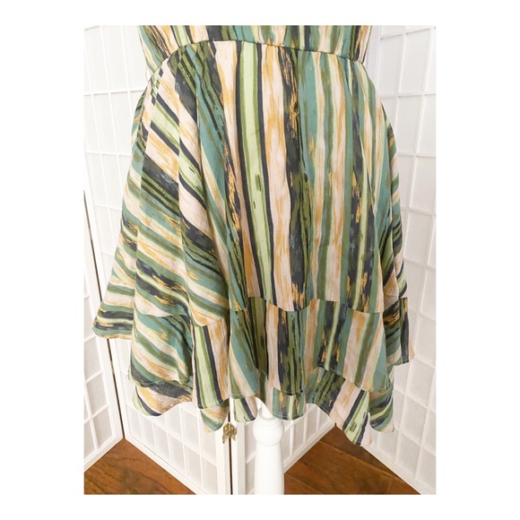 FREE PEOPLE ONE SHOULDER STRAPPY LINED DRESS - Picture 6 of 6